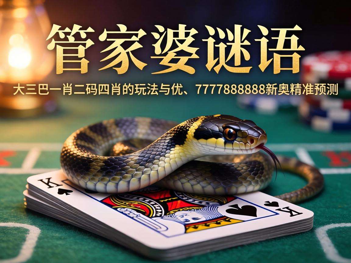 梦见生肖选号暗藏陷阱？警惕“管家婆谜语怎么猜中奖、澳门大三巴一肖二码四肖的玩法与优、7777888888新奥精准预测”涉赌诈骗风险