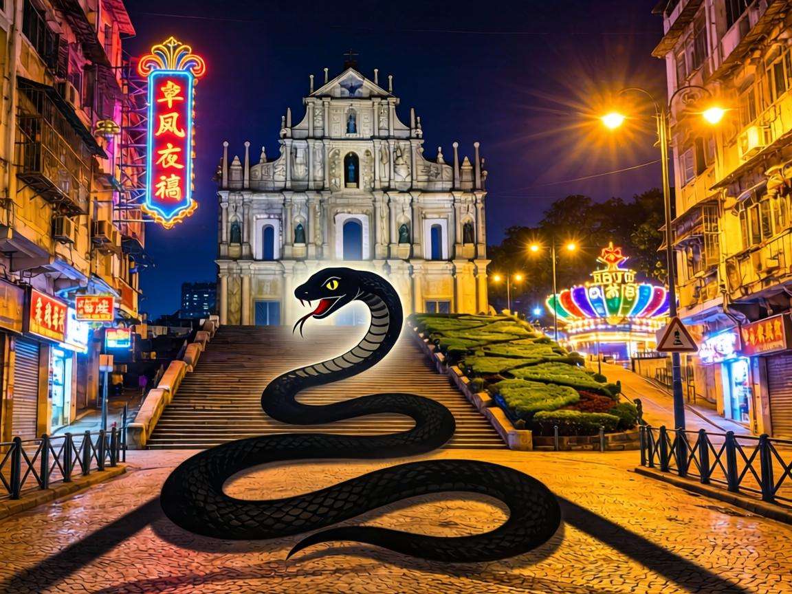 梦见蛇形生肖暗藏风险？警惕“澳门大三巴一肖二码四肖”涉赌诈骗