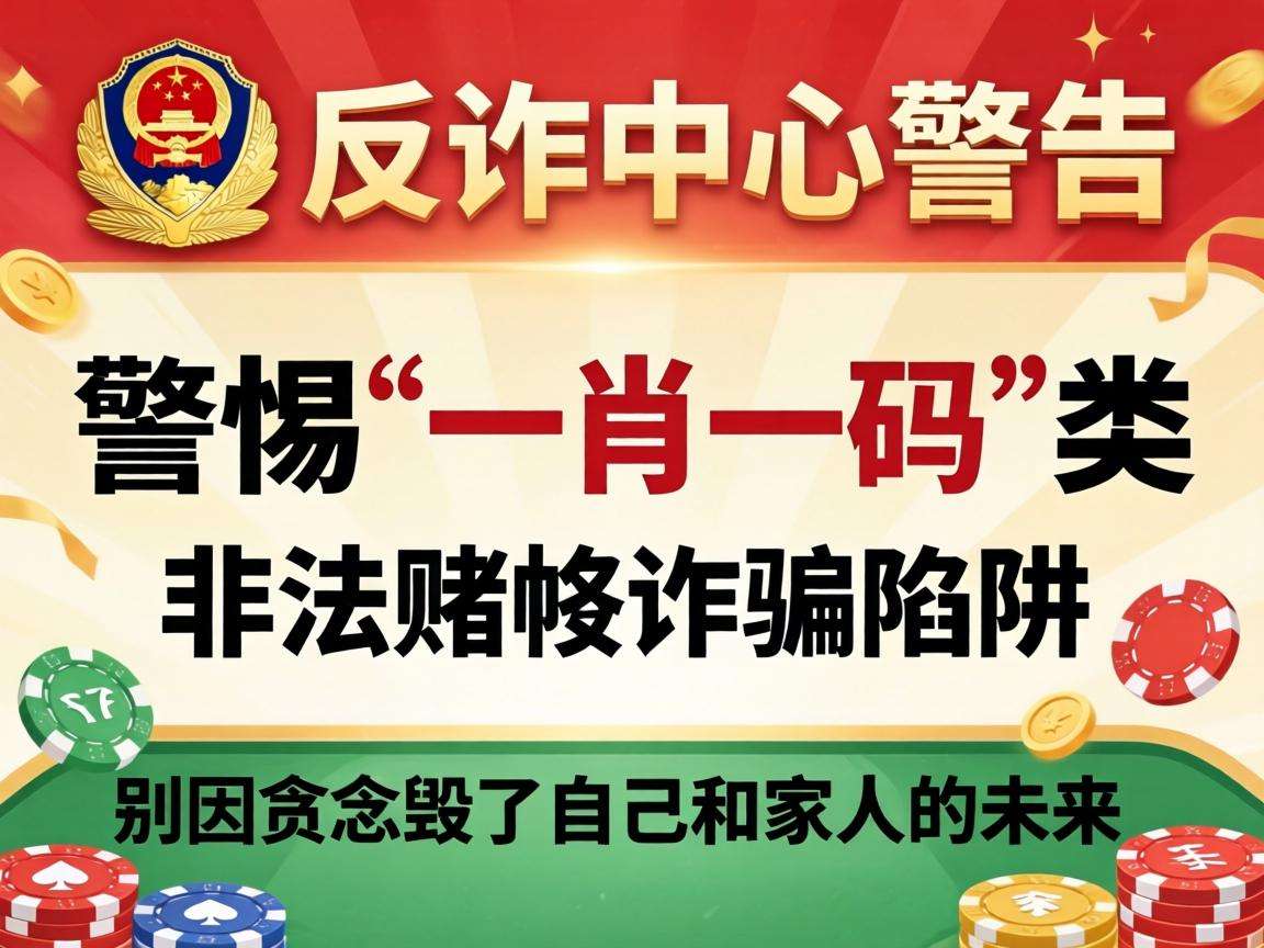 公安部反诈中心提醒:警惕“一肖一码”类非法赌博诈骗陷阱