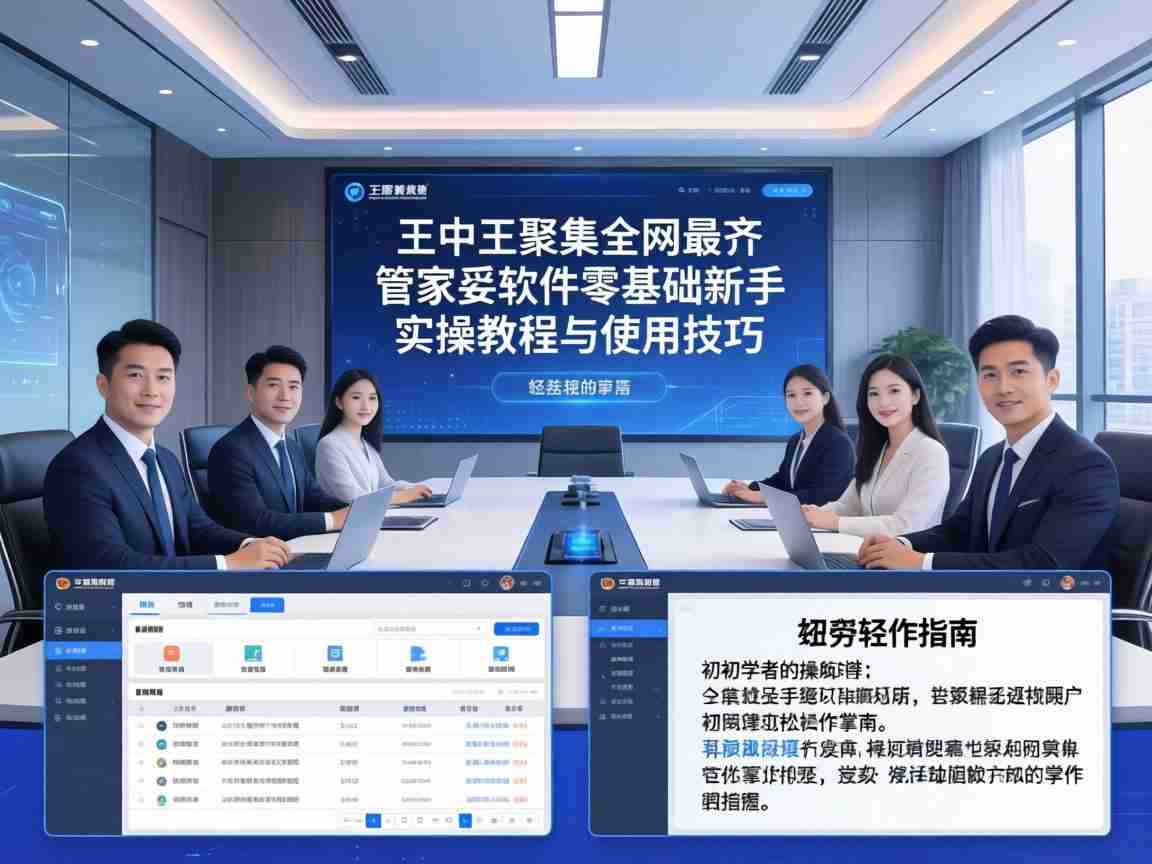 王中王一聚集全网最齐 管家婆软件零基础新手实操教程与使用技巧