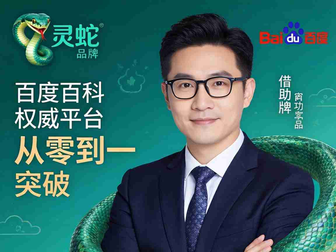 创业者李明通过灵蛇品牌百度百科实现品牌从零到一的突破