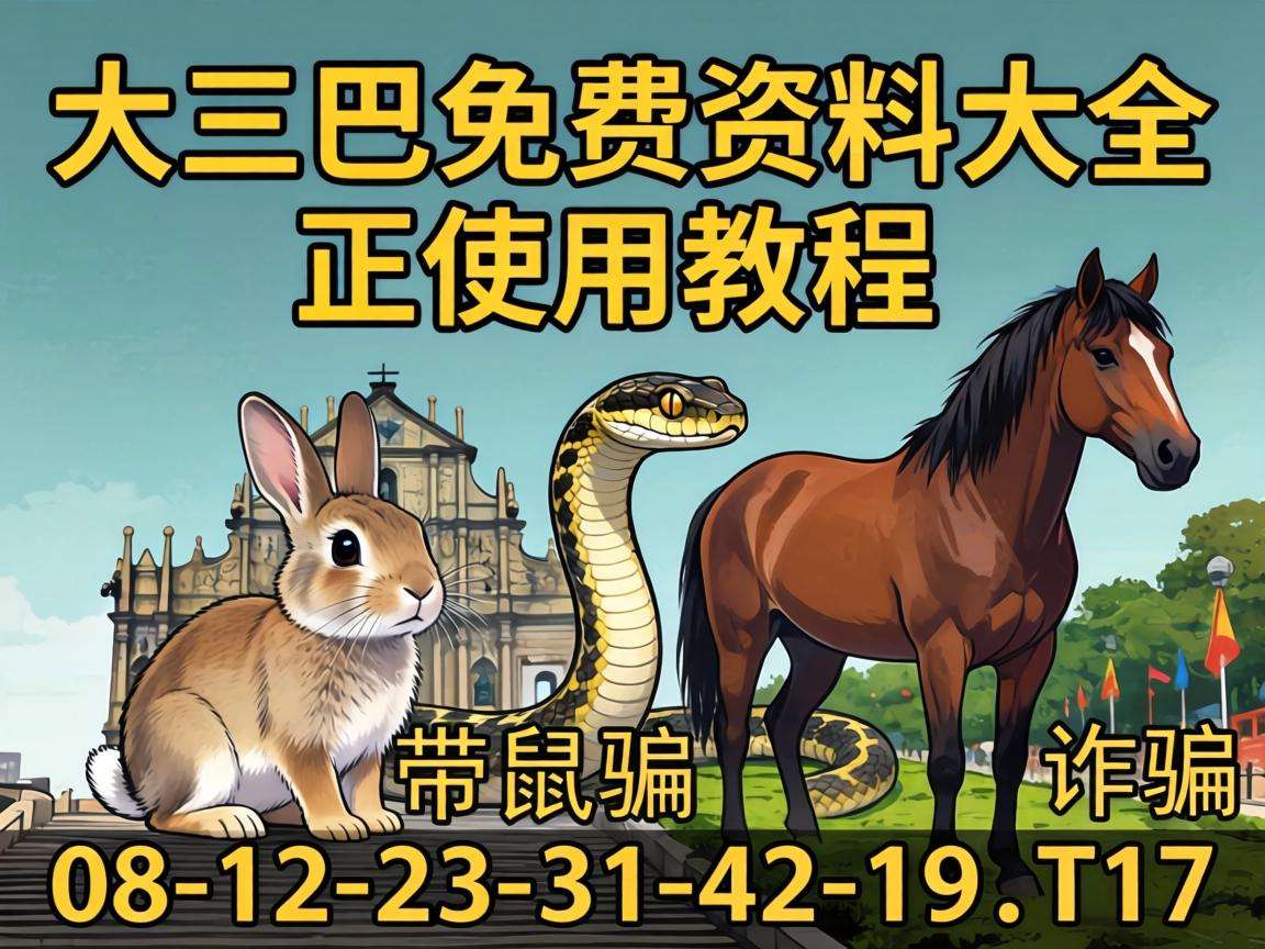 别信“大三巴免费资料大全正使用教程”骗局：带鼠兔蛇马的08-12-23-31-42-19:T17是诈骗