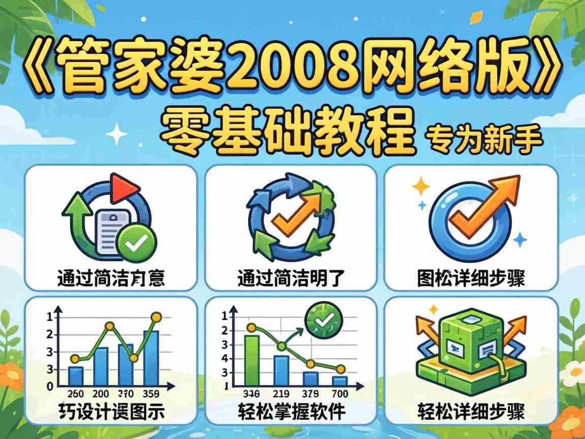 管家婆2008网络版零基础教程 新手实操使用技巧与功能详解