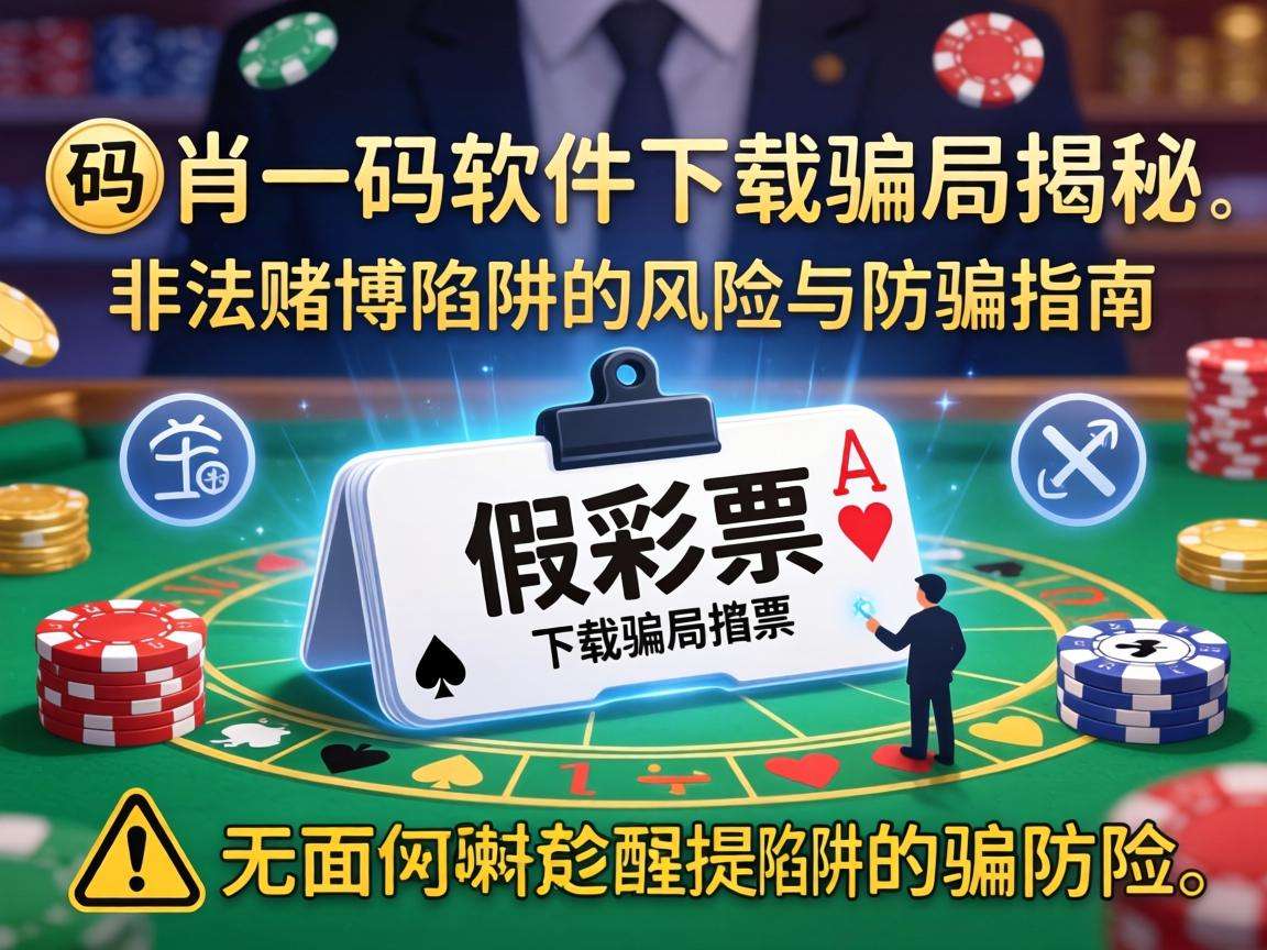 澳门一肖一码软件下载骗局揭秘:非法赌博陷阱的风险与防骗指南