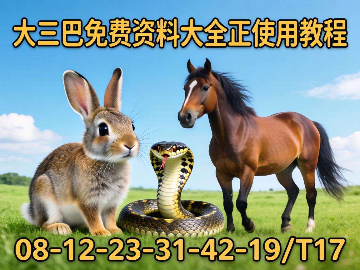别信“大三巴免费资料大全正使用教程”骗局：带鼠兔蛇马的08-12-23-31-42-19:T17是诈骗